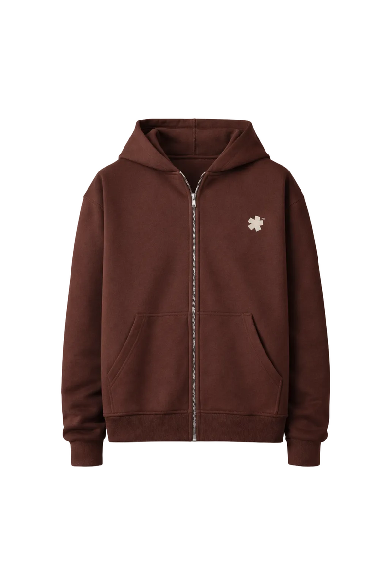 Chocolate Zip-up